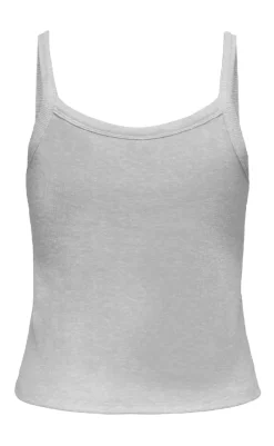 Discount Top - Vira - Light Grey Melange T-shirts & Toppe