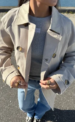 New Trenchcoat - April - Oxford Tan Jakker & Frakker|Alt Overtøj