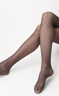 Online Oroblu Leggings - Plumetis 30 - Black Leggings