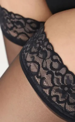 Discount Oroblu Strømpebukser - Chic up 15 - Black Strømper & Strømpebukser|Strømpebukser