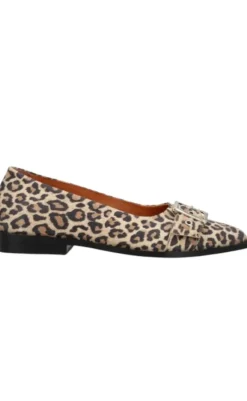 Discount Ballerina - Must S - Suede Leopard Brown Loafers & Ballerinaer