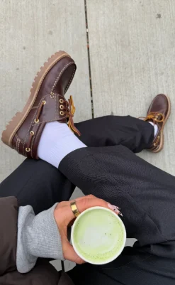 Discount Loafers - Rudder-X - Leather Brown Loafers & Ballerinaer