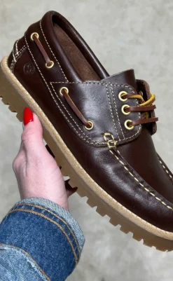 Discount Loafers - Rudder-X - Leather Brown Loafers & Ballerinaer