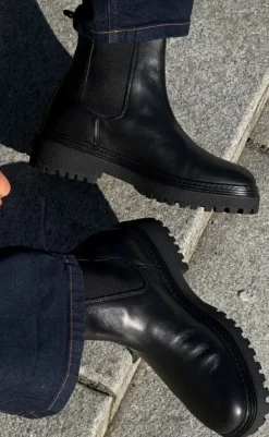 Clearance Støvle - Casablanca - Black Warm Støvler