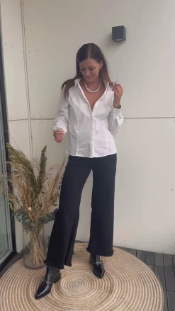 Discount Støvler - Justified P - Black Leather Patent Støvler