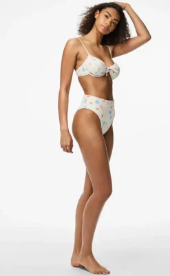 Sale Bikini Overdel - Lippa - Cloud Dancer/Doodle Badetøj