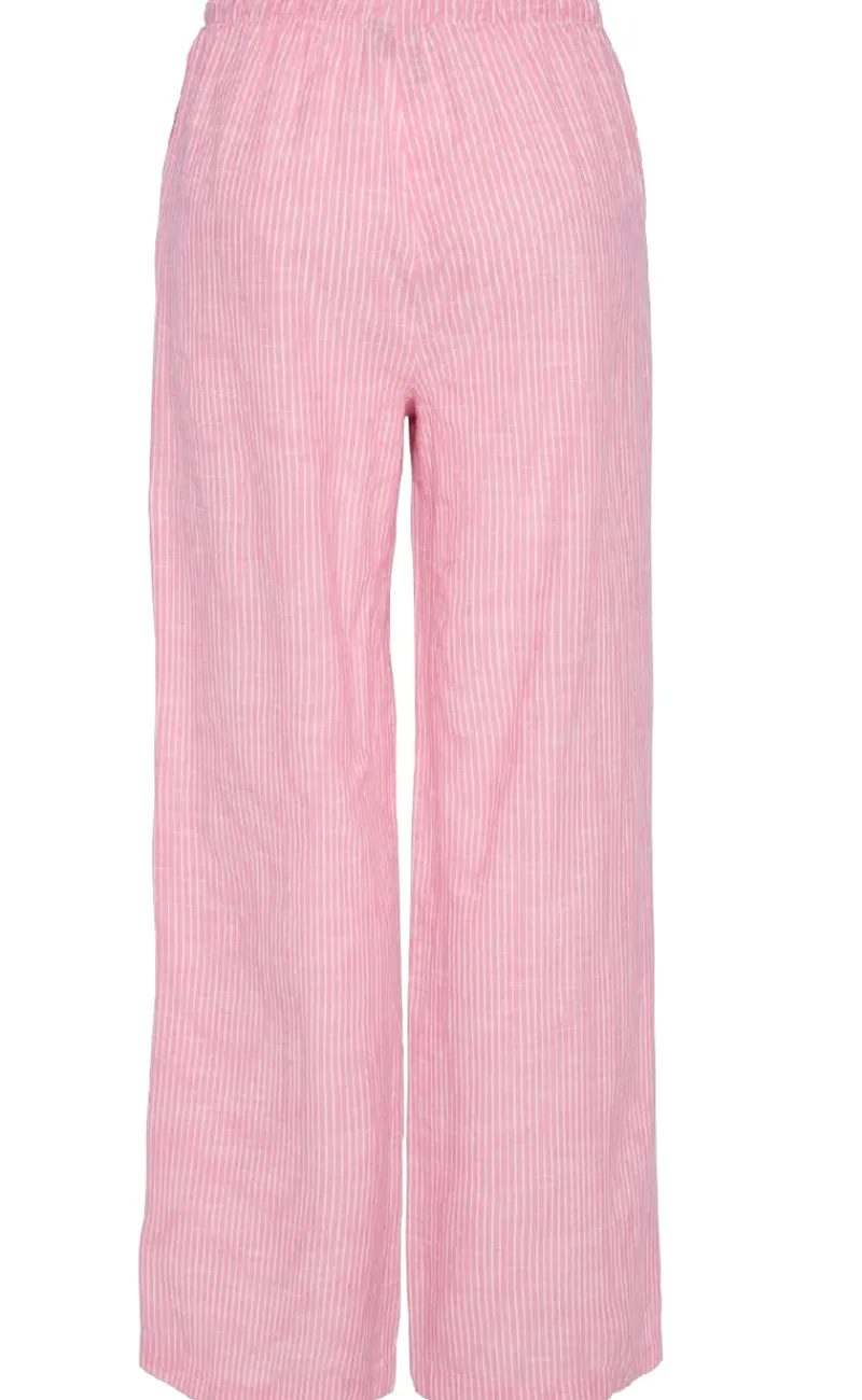 Discount Bukser - Apia - Pink Lemonade/Bright White Bukser & Jeans