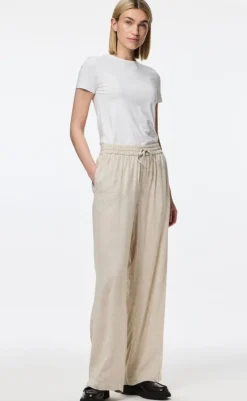 Bukser - Pia - Birch/Melange Bukser & Jeans