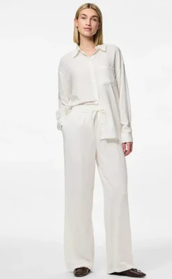 Outlet Bukser - Pia - Bright White Bukser & Jeans