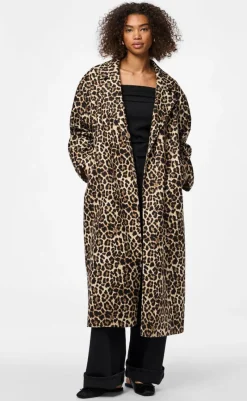 Sale Frakke - Savannah Long - Black/Leo Jakker & Frakker|Alt Overtøj