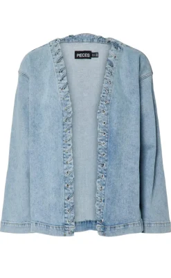 Online Jakke - Fenda - Light Blue Denim Jakker & Frakker|Alt Overtøj