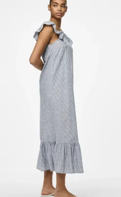 Best Kjole - Apia - Coronet Blue/Bright White Kjoler