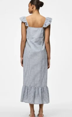 Best Kjole - Apia - Coronet Blue/Bright White Kjoler