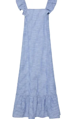 Clearance Kjole - Apia - Nautical Blue/Bright White Kjoler