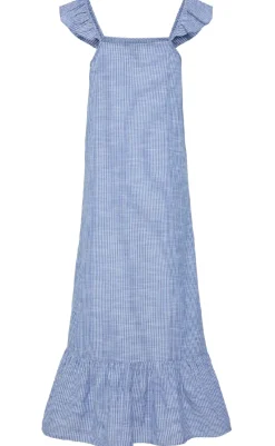 Clearance Kjole - Apia - Nautical Blue/Bright White Kjoler