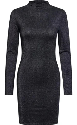 Sale Kjole - Monica - Black Silver Kjoler