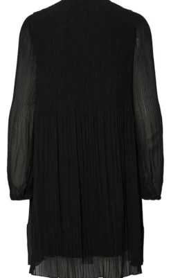 Kjole - Naomie O-Neck Short - Black Kjoler