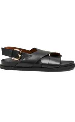 Discount Sandaler - Stella - Black Sandaler