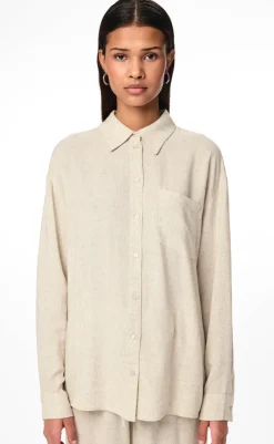 Best Skjorte - Pia - Birch/Melange Skjorter