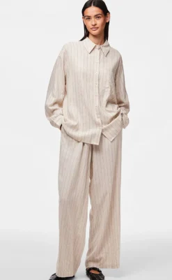 Outlet Skjorte - Pia - Birch/Black Skjorter