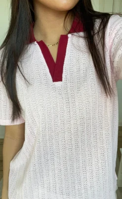 Best Top - Alysia - Pink Tulle/Rhubarb T-shirts & Toppe