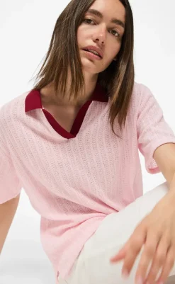 Best Top - Alysia - Pink Tulle/Rhubarb T-shirts & Toppe