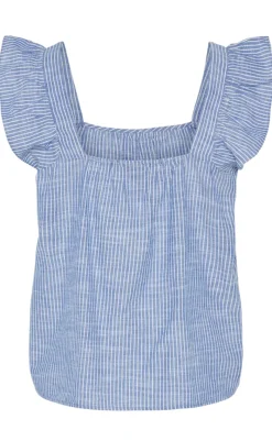 Best Top - Apia - Nautical Blue/Bright White T-shirts & Toppe