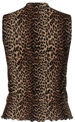 Clearance Top - Flora - Black Leo T-shirts & Toppe