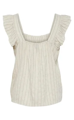 Best Top - Pia - Birch/Black T-shirts & Toppe