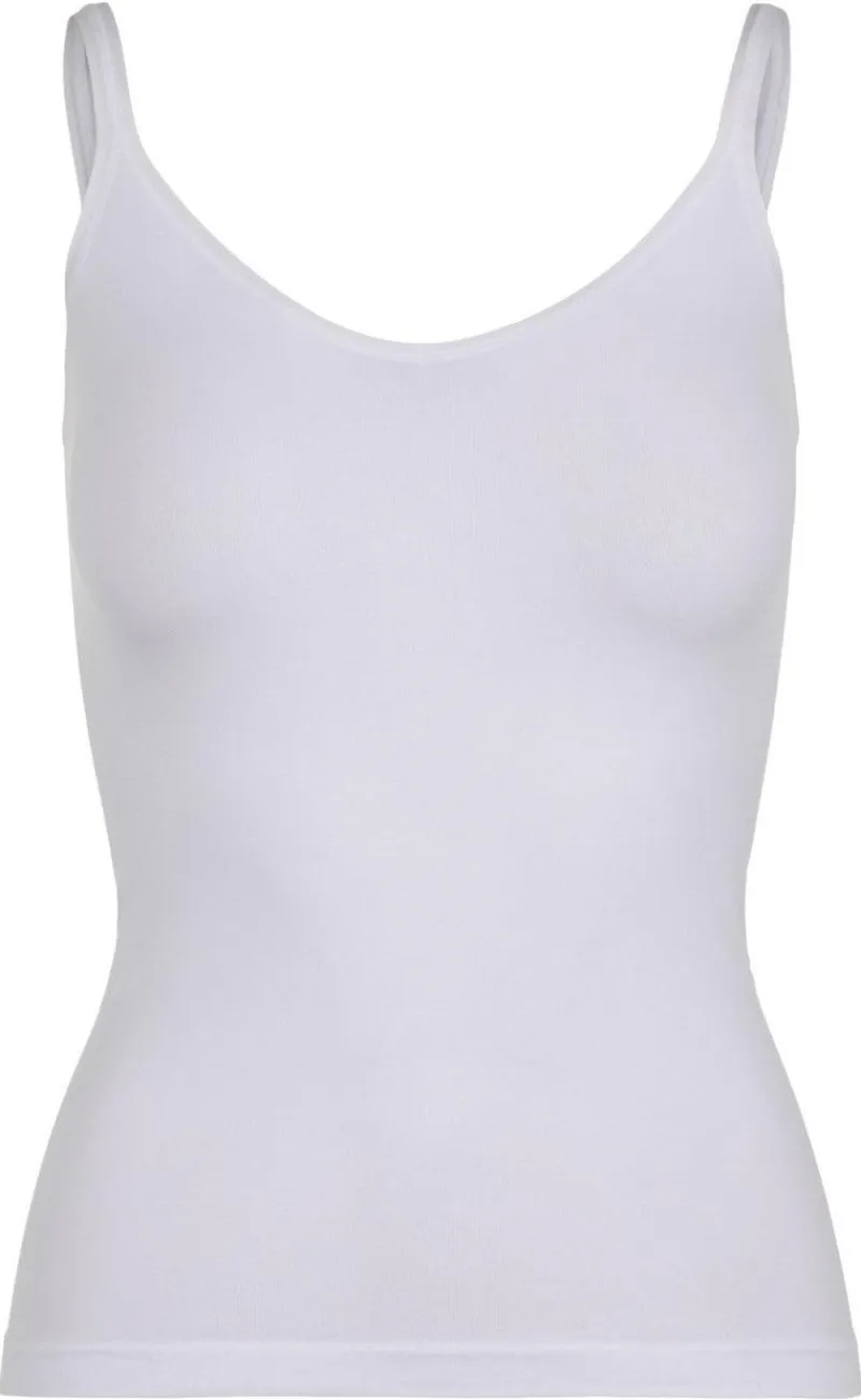 Online Top - Plain - White T-shirts & Toppe