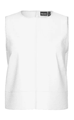 Top - Salume - Bright White T-shirts & Toppe