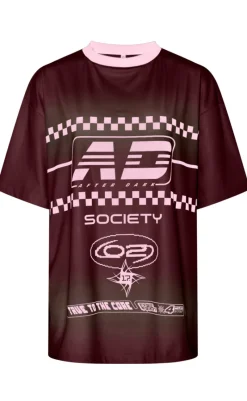 Sale T-Shirt - Dalula - Tawny Port/Chicory Coffee T-shirts & Toppe