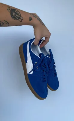 Hot Sneakers - Palermo - Cobalt Glaze/ White Sneakers