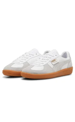 Online Sneakers - Palermo - White-Glacial Gray-Gum Sneakers