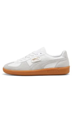 Online Sneakers - Palermo - White-Glacial Gray-Gum Sneakers