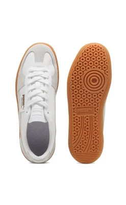 Online Sneakers - Palermo - White-Glacial Gray-Gum Sneakers