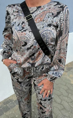 Discount Bluse - Chili - Paisley Night Bluser