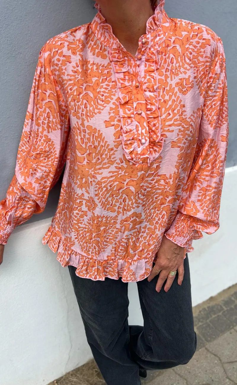 New Bluse - Pia - Orange Dream Bluser