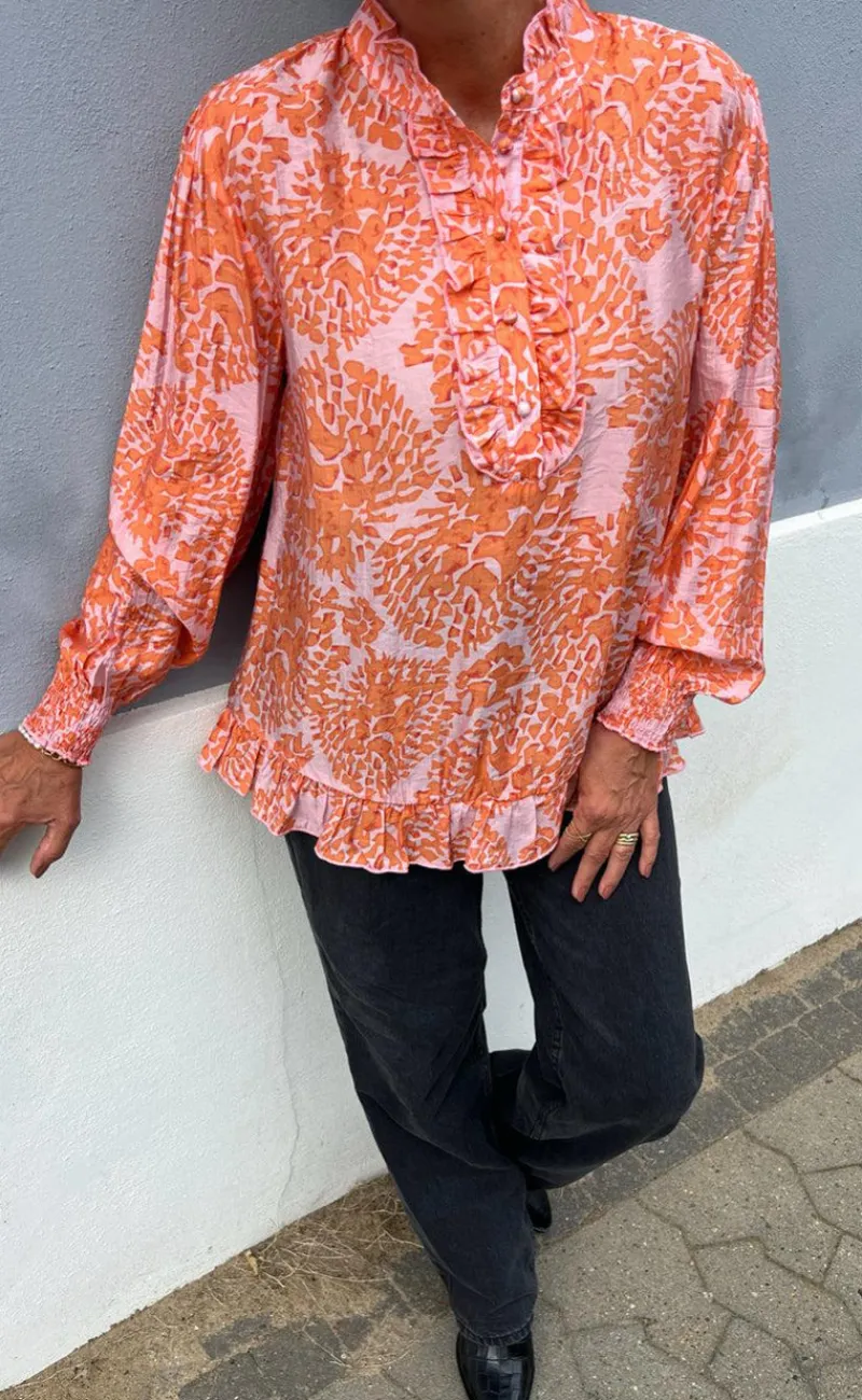 New Bluse - Pia - Orange Dream Bluser