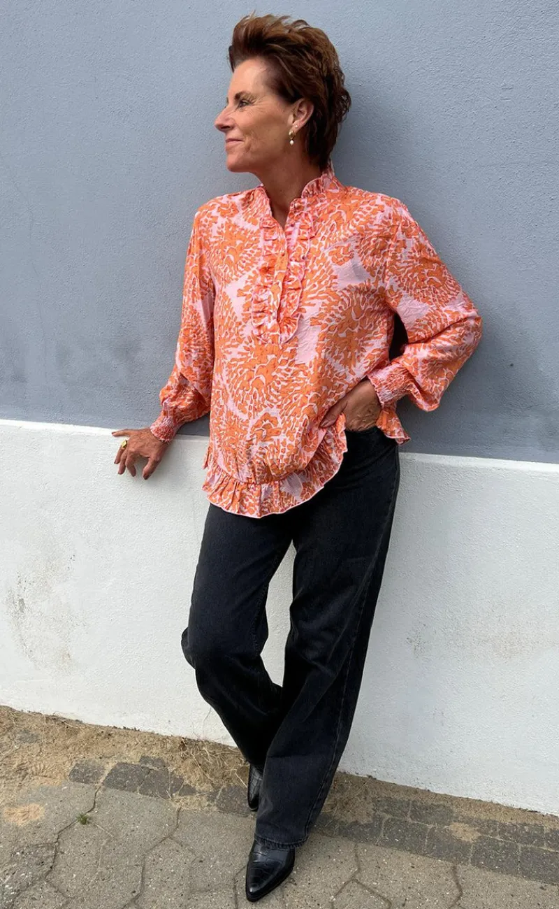 New Bluse - Pia - Orange Dream Bluser