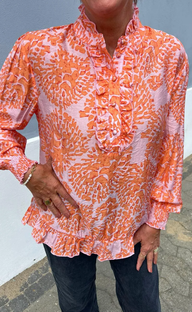 New Bluse - Pia - Orange Dream Bluser