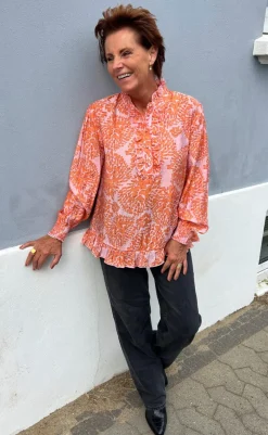 New Bluse - Pia - Orange Dream Bluser