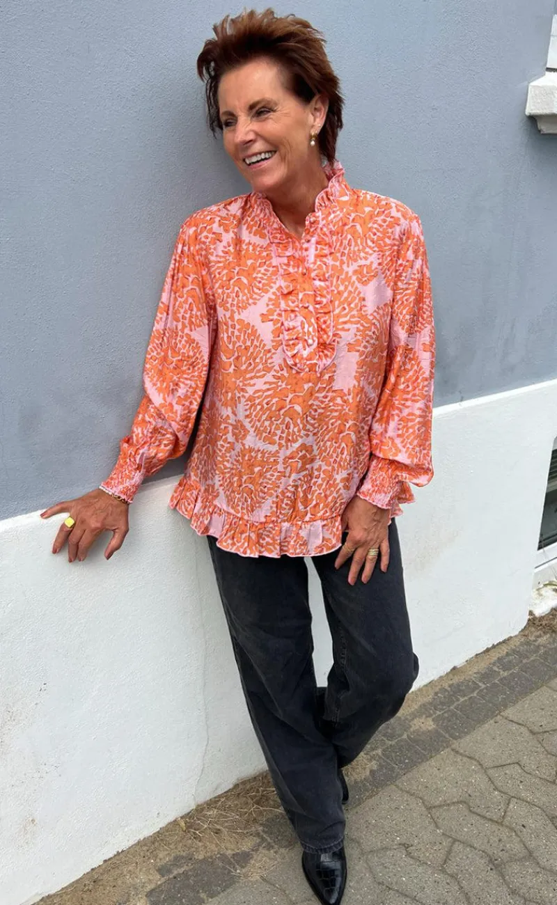 New Bluse - Pia - Orange Dream Bluser