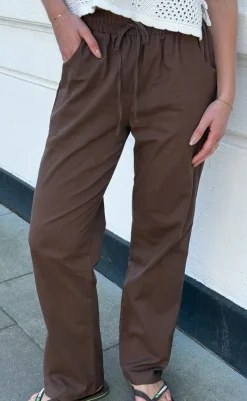 Clearance Bukser - Amalie - Chocolate Brown Bukser & Jeans