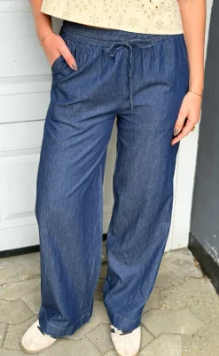 Bukser - Detia - Denim Blue Bukser & Jeans