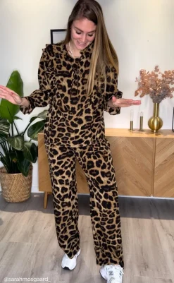 Online Bukser - Ida - Leopard Bukser & Jeans