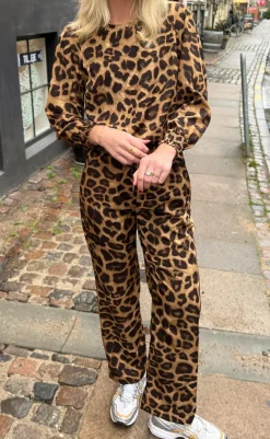 Online Bukser - Ida - Leopard Bukser & Jeans