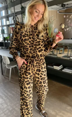 Online Bukser - Ida - Leopard Bukser & Jeans