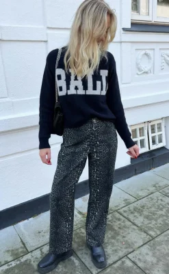 Online Jeans - Lara / Jessie - Grey Leopard Bukser & Jeans
