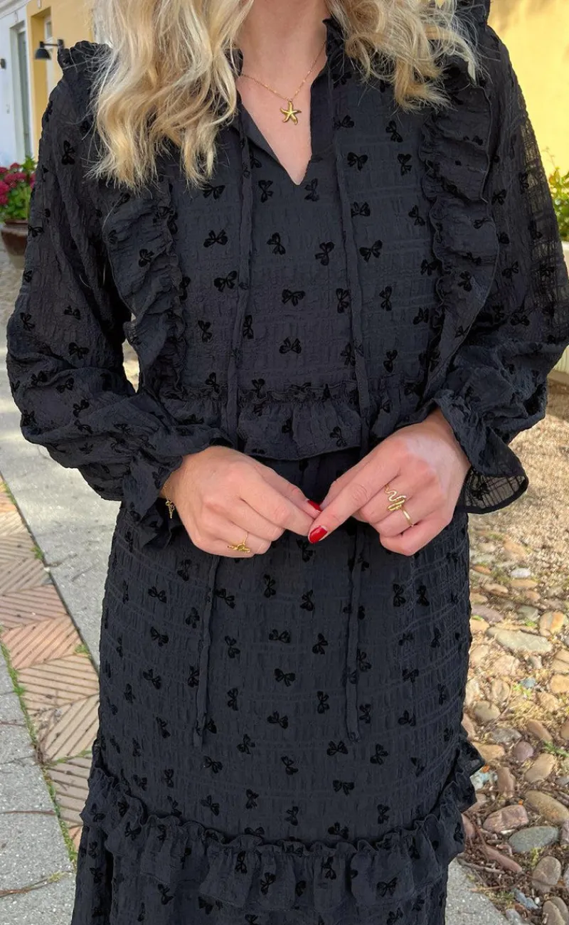 Online Kjole - Elina - Black Bows Kjoler